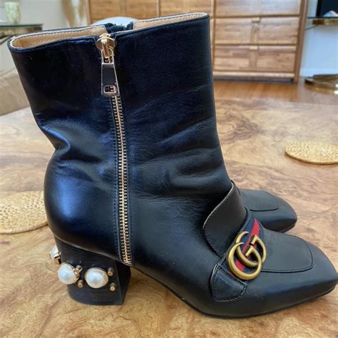 gucci boots true to size|gucci boots embellished.